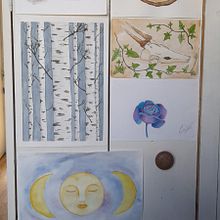 Always learning to keep creating . Painting, Arts, Crafts, Traditional illustration, Artistic Drawing, Realistic Drawing, and Watercolor Painting project by xsmart - 04.24.2023