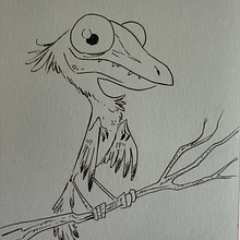 Colorful Ambopterix . Ilustrasi tradisional, Desain Karakter, Menggambar & Ilustrasi Digital proyek oleh Nacho Subirats Morate - 04.24.2023