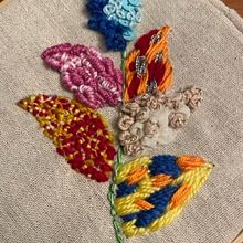 Meu projeto do curso: A primeira experiência no mundo dos bordados. Embroider project by Paula Monteiro - 04.20.2023