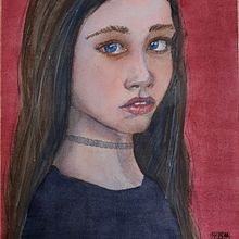 My project for course: Artistic Portrait with Watercolors. Un projet de Beaux Arts, Peinture, Aquarelle , et Dessin de portrait de Danilo Tagliaferri - 24.04.2023