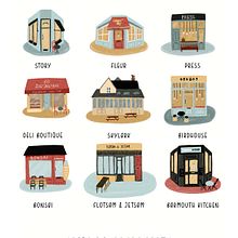 My project for course: Colorful City Portraits: Illustrate Your Favorite Place. Un progetto di Illustrazione tradizionale, Infografica, Disegno, Illustrazione digitale e Pittura digitale di Elena Konstantinidou - 24.04.2023