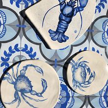 Crab family . % Yamila Chavez tarafından hazırlanan Seramikler projesi - 04.24.2023