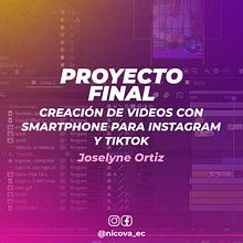 Mi proyecto del curso: Creación de videos con smartphone para Instagram y TikTok. Photograph, Marketing, Video, Social Media, Mobile Photograph, Digital Photograph & Instagram project by Joselyne Ortiz - 04.24.2023