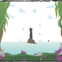 Mi proyecto del curso: Concept Art: introducción al diseño de escenarios. Un progetto di Illustrazione tradizionale, Cinema, video e TV, Animazione, Illustrazione digitale, Videogiochi, Arte concettuale e Progettazione di videogiochi di Kurt Schimon - 22.04.2023