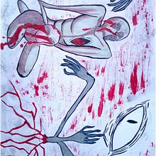 Dos Conceptos. Un projet de Illustration traditionnelle de chibiides - 25.04.2023