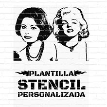 Plantillas Stencil. Design, Graphic Design, T, and pograph project by emilio_juan - 04.25.2023