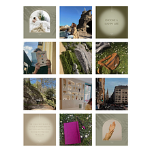 Mi proyecto del curso: Diseño de feed de Instagram con Canva. Graphic Design, Marketing, Social Media, Instagram, and Digital Design project by Lorenza Rivera Torres - 04.25.2023
