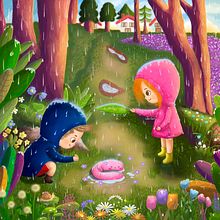 Mi proyecto del curso: Ilustración infantil con Procreate: crea escenas mágicas. Traditional illustration, Digital Illustration, Children's Illustration, Digital Painting, and Picturebook project by Liliam Garcia - 04.25.2023
