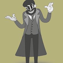 Mi proyecto del curso: Diseño de personajes retro para animación. Animação, Animação 2D, e Design de personagens 3D projeto de Abraham Job Hernández González - 27.07.2023