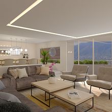 Mi proyecto del curso: Infografía arquitectónica en 3D. Un progetto di 3D, Architettura, Architettura d'interni, Interior design, Architettura digitale, Progettazione 3D, Illustrazione architettonica e ArchVIZ di silvana1912 - 22.04.2023