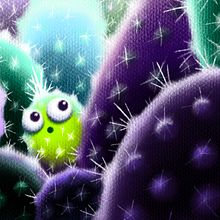 Curious Cactus. Un progetto di Illustrazione tradizionale di nick_vikos - 25.04.2023