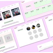 First screens on Figma/Primeiras telas no Figma. Un proyecto de Diseño Web y UX / UI de Fernanda Marques - 24.04.2023