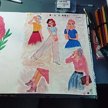 My project for course: Character Creation from Observational Drawings Ein Projekt aus dem Bereich Traditionelle Illustration, Design von Figuren, Zeichnung und Sketchbook von marie89darcy - 26.04.2023
