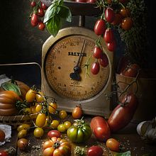 Tomatoes . Projekt z dziedziny Fotografia produktowa, Fotografia art, st, czna i Fotografia kulinarna użytkownika l'Arna Papy - 26.04.2023