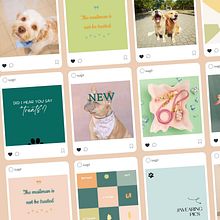 My project for course: Instagram Feed Design with Canva. Un progetto di Graphic design, Marketing, Social media, Instagram e Design digitale di daniellawrasse - 25.04.2023