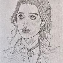 Yennefer | Tradicional e Digital . % Anna Paula Chaveiro tarafından hazırlanan Geleneksel illüstras, on, Karakter Tasarımı, Ve Konsept Sanatı projesi - 04.26.2023