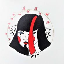 PROJET ILLUSTRATION ENCRE. Traditional illustration project by Melisande Gourdin - 04.26.2023