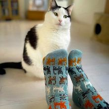 Herding Cats socks. Arts, Crafts, Knitting, Accessor, and Design project by Stone Knits - 04.27.2023