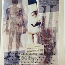 Mein Abschlussprojekt für den Kurs: Experimentelle Sticktechniken auf Papier. Fine Arts, Collage, Embroider, and Textile Design project by a_schloemer - 04.26.2023