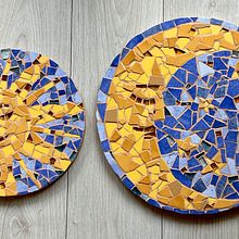 My project for course: Modern Mosaic Art: Make Floral Compositions with Tiles. Arts, Crafts, Furniture Design, Making, Ceramics, Interior Decoration, and DIY project by Kamila Kościuk - 04.27.2023