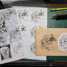 Meu projeto do curso: Como desenhar uma tatuagem. Traditional illustration, and Tattoo Design project by Fellipe Mandu - 04.26.2023