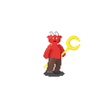 Mi proyecto del curso: Animación de personajes en pixel art para videojuegos. Character Animation, Video Games, Pixel Art, and Game Development project by lucasrandle10 - 04.28.2023