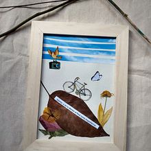 Mi proyecto del curso: Técnicas básicas de prensado botánico. Projekt z dziedziny Craft,  Sztuki piękne,  Kolaż, DIY, Kompoz i cje kwiatowe i botaniczne użytkownika Conti Aguero Gariboldi - 28.04.2023