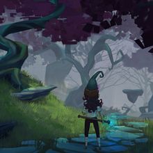 Keyartwork for Gameproject 'Call of Spirits' . % regnery_anja tarafından hazırlanan Konsept Sanatı, Video O, Ve unları projesi - 11.20.2022