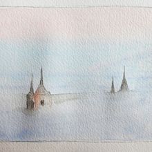 Toledo . Watercolor Painting project by mari carmen Gómez - 04.28.2023