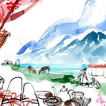 Il mio progetto del corso: Illustrazione ad acquerello: cattura l'essenza di un momento. Painting, Sketching, Digital Illustration, and Watercolor Painting project by Cinzia Zenocchini - 04.28.2023