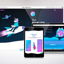 Página web para una agencia de Headhunting. Un proyecto de Diseño Web de El estudio de Coco - 28.04.2023