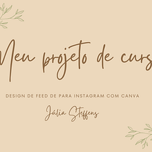 Meu projeto do curso: Design de feed para Instagram com Canva. Graphic Design, Marketing, Social Media, Instagram, and Digital Design project by Julia Steffens - 04.28.2023