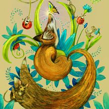 Il mio progetto del corso: Tecniche ad acquerello per illustrazioni da sogno. Un proyecto de Ilustración tradicional, Dibujo, Pintura a la acuarela e Ilustración editorial de pigra68 - 28.04.2023