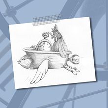 Mein Abschlussprojekt für den Kurs: Surrealistische Illustration mit Finelinern. Projekt z dziedziny Trad, c, jna ilustracja,  R, sunek, R, sunek realist, czn,  R i sunek atramentem użytkownika Claudia Ligendza - 28.04.2023