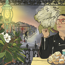 My project for course: Moody Digital Illustration with Procreate. Traditional illustration, Digital Illustration, Digital Drawing, Narrative, and Sketchbook project by Brit Reed - 04.26.2023