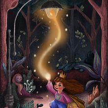 Meu projeto do curso: Ilustrações fantásticas com Procreate. Traditional illustration, Digital Illustration, and Digital Drawing project by Maria Rodrigues - 04.28.2023