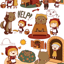 My project for course: Kawaii-Style Story Illustration. Traditional illustration, Character Design, Digital Illustration, and Manga project by Keesha Gail Lozares - 04.28.2023