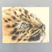 Mi proyecto del curso: Retratos expresivos de animales en acuarela. Un projet de Illustration traditionnelle, Aquarelle, Dessin réaliste et Illustration naturaliste de Elizabeth Lanas del Pozo - 12.02.2022
