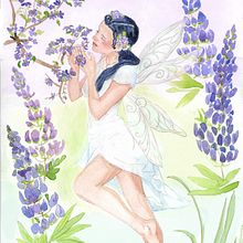 Mein Abschlussprojekt für den Kurs: Märchenillustration mit Aquarell. Un proyecto de Ilustración tradicional, Pintura, Dibujo, Ilustración digital y Pintura a la acuarela de Sonja Grambow - 30.04.2023