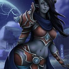 Draenei 2016 (old work). Un proyecto de Dibujo, Dibujo digital, Ilustración tradicional e Ilustración digital de Demi Martens - 31.03.2016