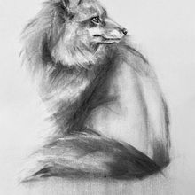 My project for course: Expressive Drawing with Charcoal. Een project van  Beeldende kunst,  Tekening,  Portrettekening y Naturalistische illustratie van michele_marti - 30.04.2023