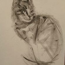Final drawing: Expressive Drawing with Charcoal. Arts, Crafts, Fine Arts, and Drawing project by sarahcarlsson1 - 04.30.2023