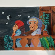 Mi proyecto del curso: Ilustración en gouache . Un proyecto de Ilustración tradicional, Bellas Artes, Pintura, Ilustración infantil y Pintura gouache de Margarita Gracia Sanz - 28.05.2023