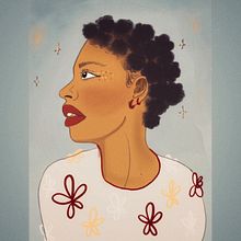 Mon projet du cours : Portrait de personnages de cartoon avec Procreate. Character Design, Digital Illustration, Digital Drawing, and Digital Painting project by marilyne bilo - 04.30.2023