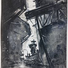Mon projet du cours : Monochrome. Un projet de Beaux Arts, Peinture , et Aquarelle de Laurent Lancry - 30.04.2023