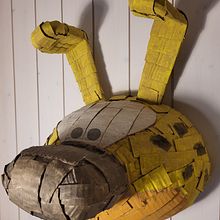 My project for course: Cardboard Sculptures for Beginners. Projekt z dziedziny Projektowanie postaci, Craft,  Sztuki piękne i Rzeźba użytkownika Renato Schmid - 01.05.2023