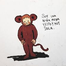 La Niña Mono - Proyecto con Pasteles con @fatima_ordinolag. Design, Traditional illustration, Character Design, Editorial Design, Drawing, Stor, telling, Children's Illustration, and Narrative project by Silvina Fernández - 05.02.2023