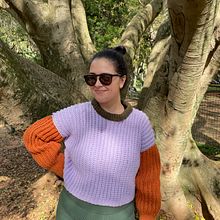 My project for course: Creating Garments Using Crochet. Projekt z dziedziny Projektowanie mod,  Tkactwo, DIY, Sz, dełkowanie, Wzornictwo tekst i liów użytkownika Brunna Mancuso - 01.05.2023