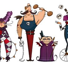 My project for course: Illustrated Characters Factory. Traditional illustration, Character Design, Digital Illustration, Children's Illustration, and Narrative project by Bassant Gharib - 05.02.2023