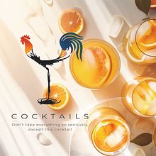 Brand Guidelines Cocktails . % Francisco Mañá Balbastro tarafından hazırlanan Tasarım, Markalaşma ve Kimlik, Ve Logo Tasarımı projesi - 04.15.2023